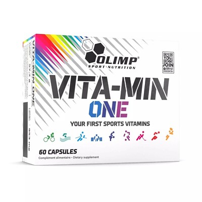 Olimp Vita-Min One 60 Capsules Multi Vitamins & Minerals Complex Sport Health
