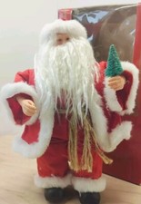 VTG SANTA COLLECTIBLE 10" TALL ORIGINAL BOX