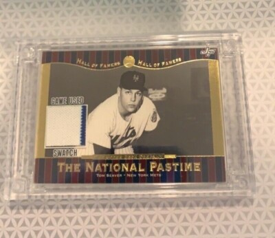 2022 Jersey Fusion Tom Seaver Game Used Patch TS87