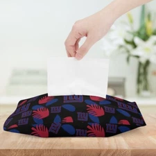 New York Giants Fans Print PU Tissue Cover Sturdy & Durable,home Decoration