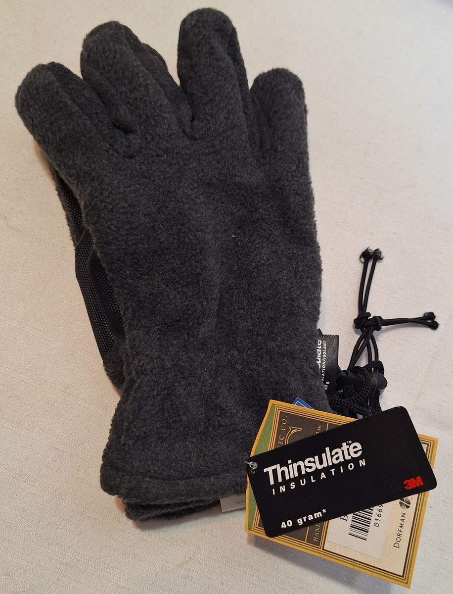 Cozy Thinsulate Winter Gloves Dorfman Pacific Black 3M