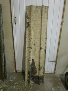 Antique Tin Ceiling Cornice 48 1 4 X 12 1 4 23 Ebay