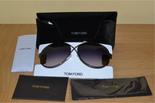 Original Tom Ford braune Sonnenbrille; Iva TF394; 62x13; 140 mm neu und unbenutzt - Bild 1 von 5