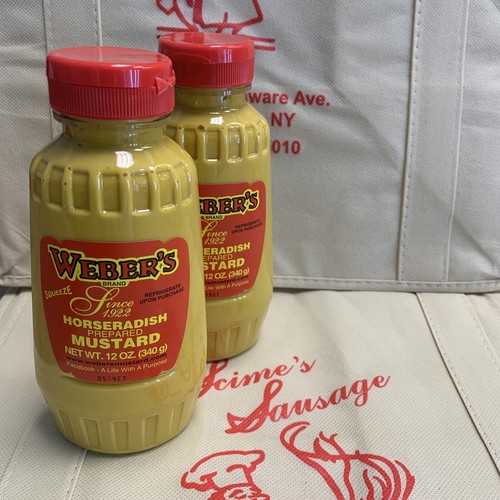 Webers 2-Pack Horseradish Mustard - 12oz
