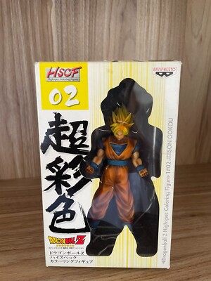 Dragon Ball Z Hscf High Spec Coloring Figure No.02 S.Saiyan Son Goku Banpresto