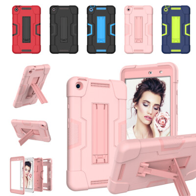For Moxee Tablet 2 Case 8 in T8B22 Moxee Case Hybrid Kids Friendly Stand Strap