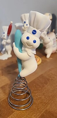 Pillsbury Doughboy Figurine SPRINGING INTO ACTION Whisk by Danbury
