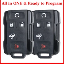 2 For 2019 2020 2021 Chevy Silverado 1500 2500 3500 Remote Key Fob M3N-32337200