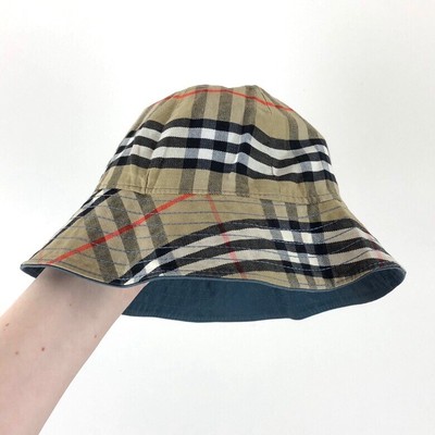 vintage burberry bucket hat