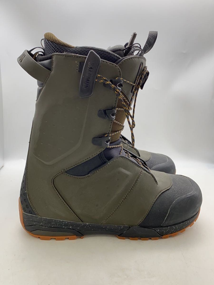 Scarponi da snowboard Salomon 28 5 cm kaki usati