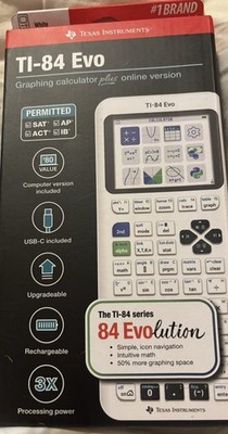 Texas Instruments TI-84 Evo Graphing Calculator plus online version NEW   