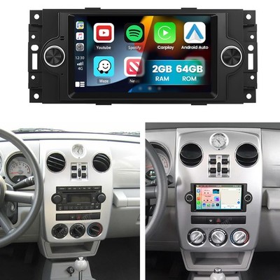 2+64GB Apple Carplay Android 15 Autoradio Für Chrysler PT Cruiser 2007-2008 GPS