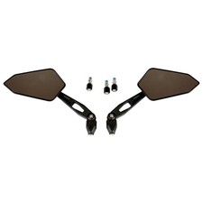 1 Paar Tuning Motorrad-Spiegel Speed für Gilera Runner 50 SP Black Soul]
