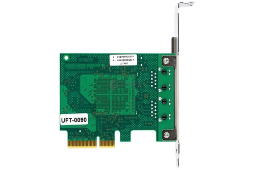 D2735-A12 FUJITSU DUAL PORT GIGABIT ETHERNET CONTROLLER CARD - Bild 3 von 7