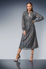 Principles Black A-Line Dress Womens Party Dresses