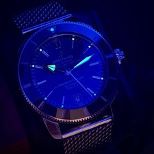 BREITLING SuperOcean Heritage II 42MM Blue Dial AB2010161C1A1 B&P 9