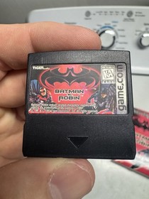 game.com CIB complete Batman & Robin Tiger Electronics 1997 video game w blister