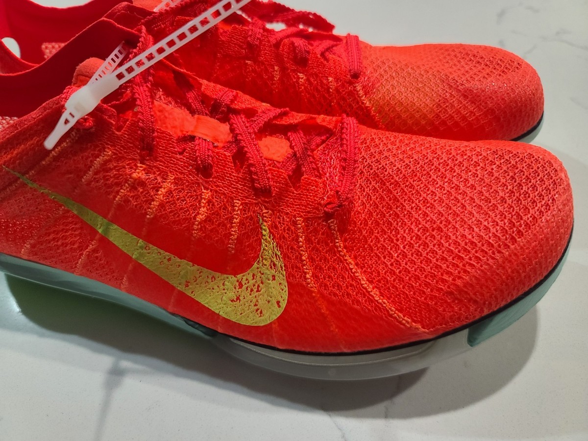 Men's Size 8.5 Nike Air Zoom Victory 2 Bright Crimson Track Spikes
