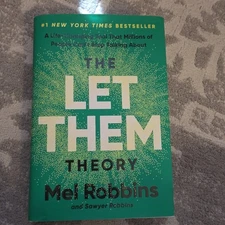 The Let Them Theory: A Life-Changing Tool By Mel Robbins Hardcover Book