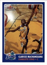 2001 Fleer Tradition WNBA #115 Clarisse Machanguana