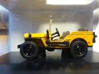 Willys Gelb Modelauto Ca.7Cm *Neu* 1:76