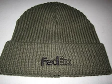 FedEx Beanie Winter Knit Cap Hat Uniform Branded Apparel Brand New Great Price!