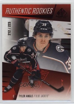 2023 SP Game Used Authentic Rookies Red 212/223 Tyler Angle #265 Rookie RC 0n64