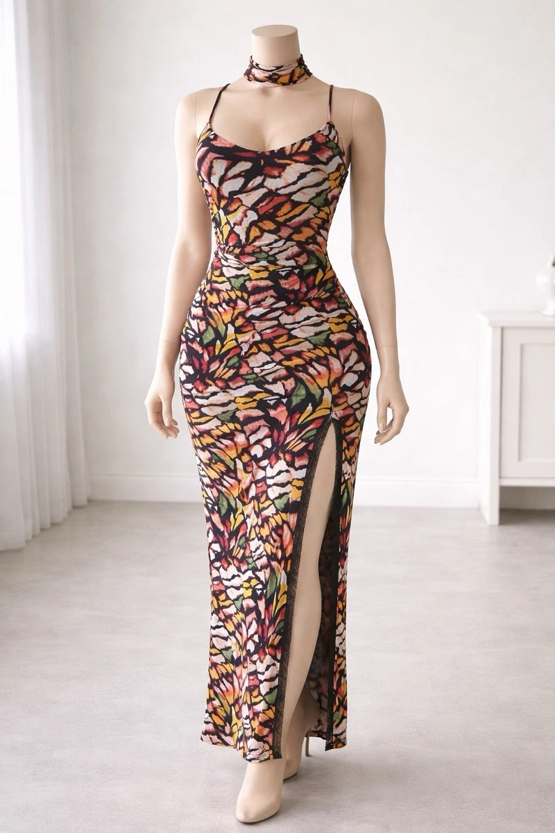 prom dresses ruffle A-Line Sweetheart Purple Floral Print Ruffle Long Prom Dress, Ivory / 2 main image 1