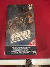 Star Wars The Empire Strikes Back VHS Video Tape CBS FOX 1984 VTG Red Label Used