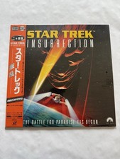 Star Trek Insurrection Laserdisc Japan PILF-2787 Patrick Stewart WS