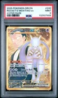 2025 POKEMON DRI EN-DESTINED RIVALS HYPER RARE TEAM ROCKET'S MEWTWO EX PSA 9