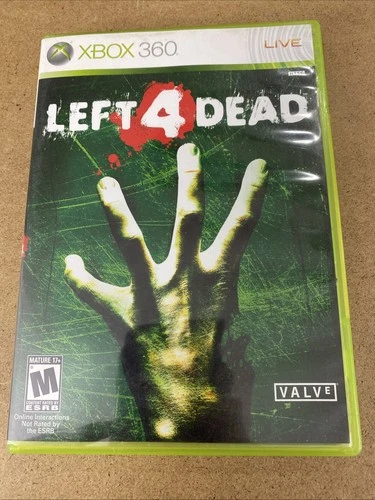 Left 4 Dead (Microsoft Xbox 360, 2008) CIB Tested