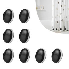 8 Pack Shower Curtain Weights Blocks, Heavy Duty for Curtains or Liners Botto...