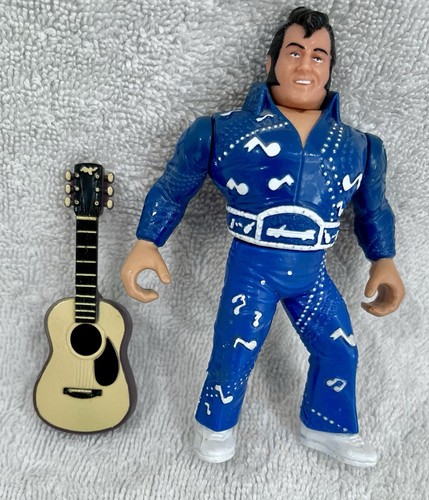 WWF 1991 Hasbro Honky Tonk Man Series 2 Figure Wit...