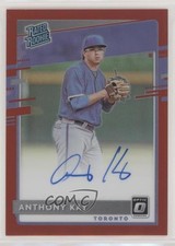 2020 Donruss Optic Rated Rookie Signatures Red Prizm 7/50 Anthony Kay Auto 0c6