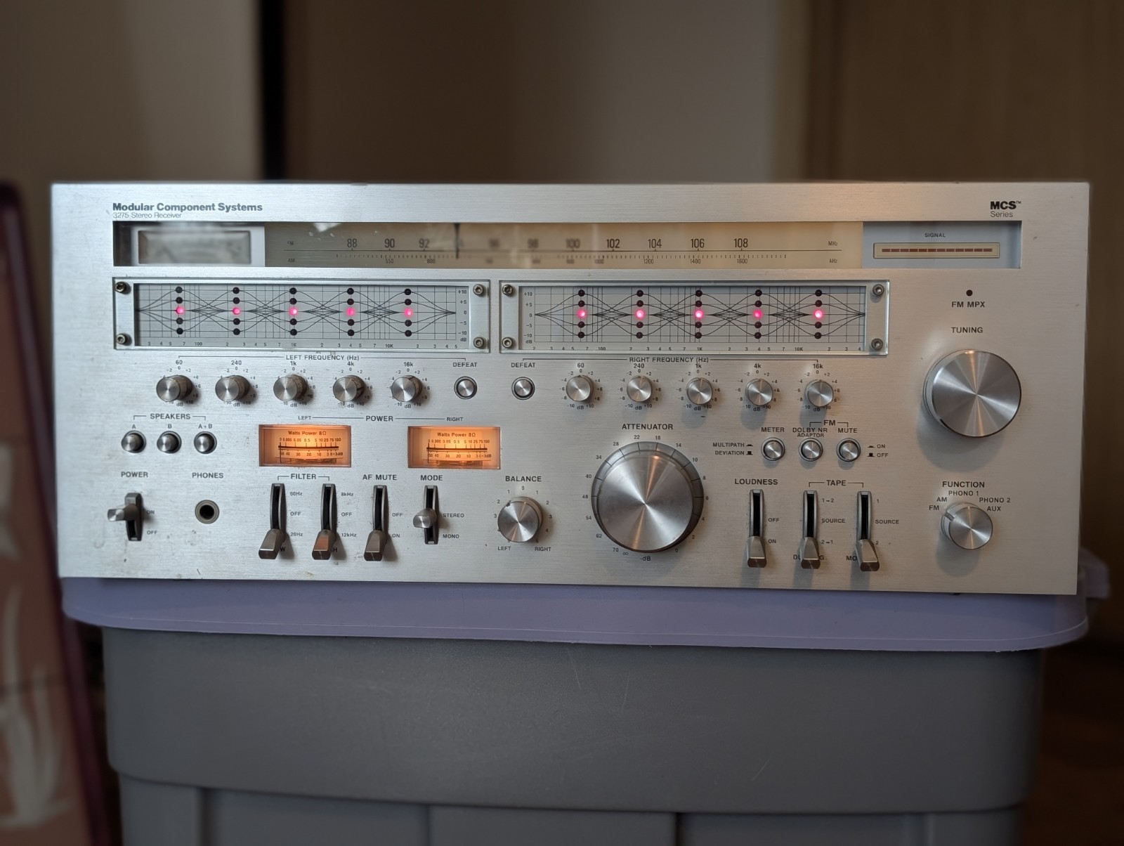 S 3275 Stereo Receiver Works Great!