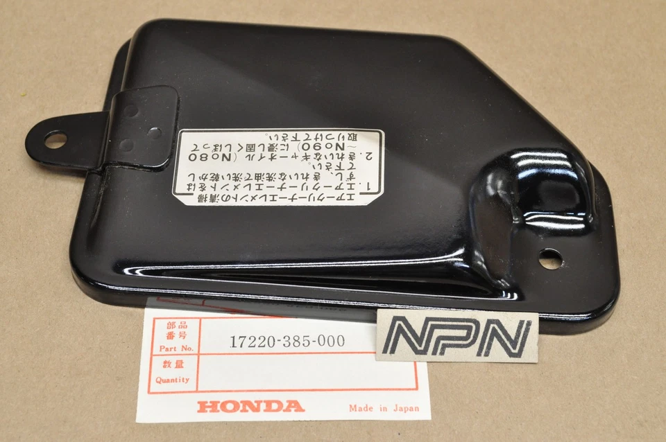 Nuevo de Lote Antiguo Honda 1976 XL250 1976-78 XL350 Filtro de Aire Caja Carcasa Cubierta 17220-385-000 Foto 4 de 4
