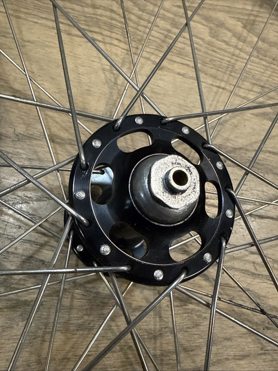 Paul Mavic Open Pro 700c Wheelset Incomplete Missing End Caps