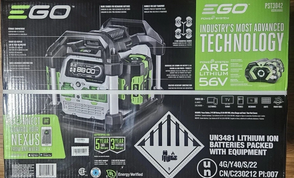 EGO Power+ Nexus Power Station PST3042 | 3000W | NO BATTERIES INCLUDED NEW - Image 2 of 4