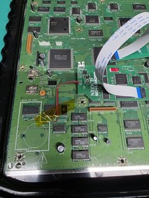 Neo Geo CD SD Loader Japan Recapped Blue LED 64g SD Card FRAM PSU Recapped