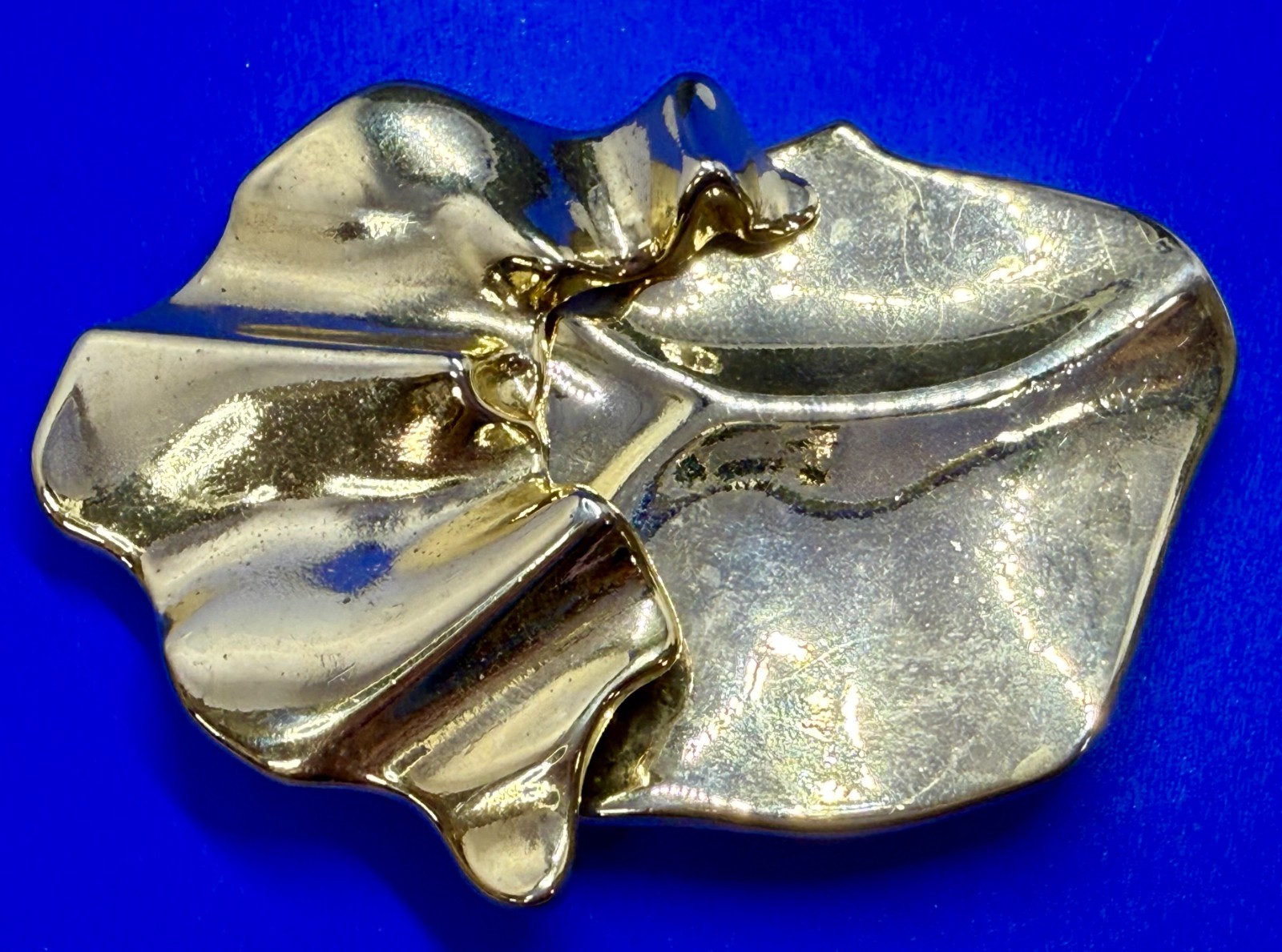 Brutalist Modernist Interlocking Two Piece Vintag… - image 1