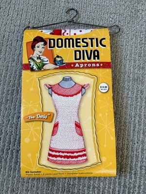 Domestic Diva Apron kit ''The Doris''