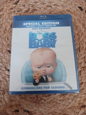BOSS BABY. BLU-RAY. SEALED. 2017.
