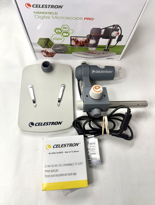 Celestron Digital Microscope Pro 5 MP Handheld High Resolution - EUC