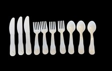 Fisher Price Fun With Food Family Dinnerware REPLACEMENT silverware VINTAGE 1987
