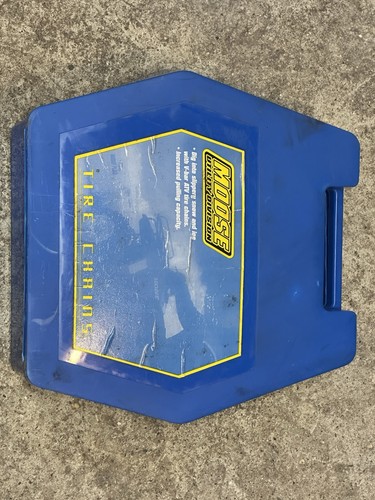 Moose Utility Division 10-Vbar ATV Tire Chains Pair M91-60010 New Chains Old Box