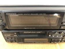[Graphic Equalizer] KENWOOD KGC-700 KRC-X800 Car Audio Cassette Player