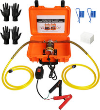12/24V 100W Electric Oil Change Extractor Pump, 1-4L/Min Oil Transfer Pump for E