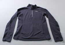 The North Face Women's Quarter Zip Fleece Lightweight Pullover AR8 Navy Small