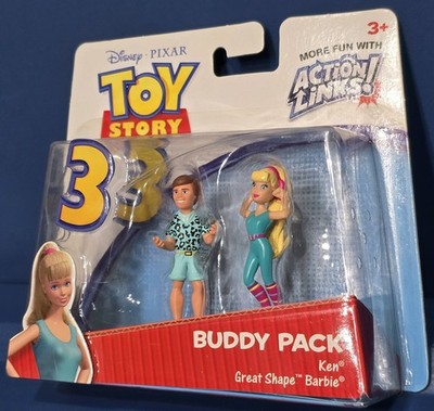 Mattel Toy Story 3 Buddy Ken and Barbie Action Figure for sale